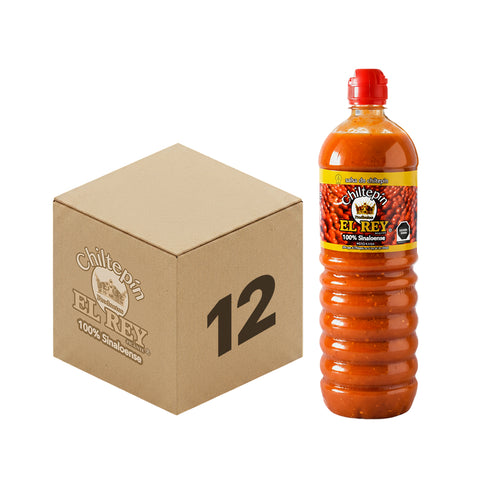 Caja Litro Salsa Chiltepín El Rey
