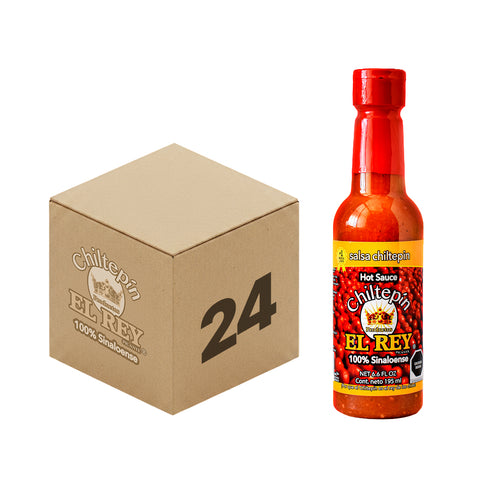 Caja de Salsa Chiltepin El Rey